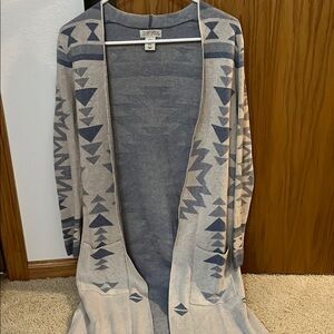 Women's Western Patterned Cardigan